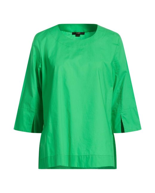 SEVENTY VENEZIA Green Top Cotton