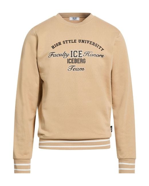 Ice Iceberg Natural Sweatshirt Cotton, Polyester for men