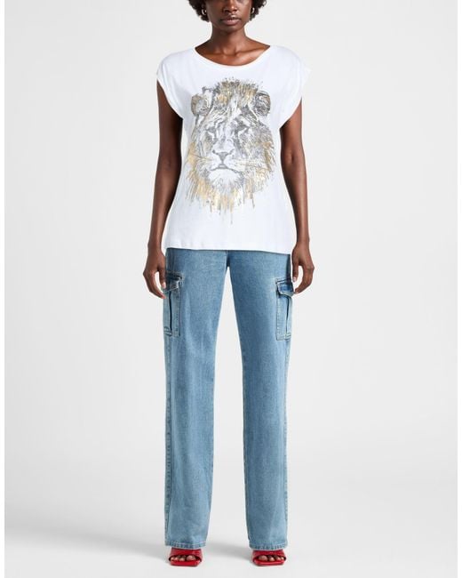 MAX&Co. White T-Shirts