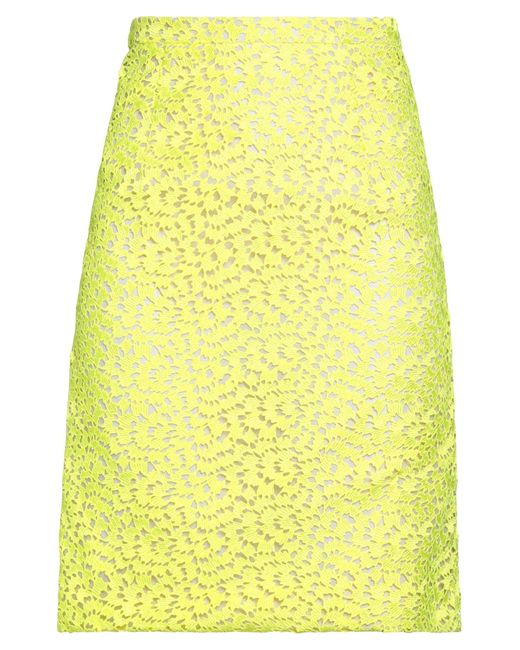 Giambattista Valli Yellow Mini Skirt