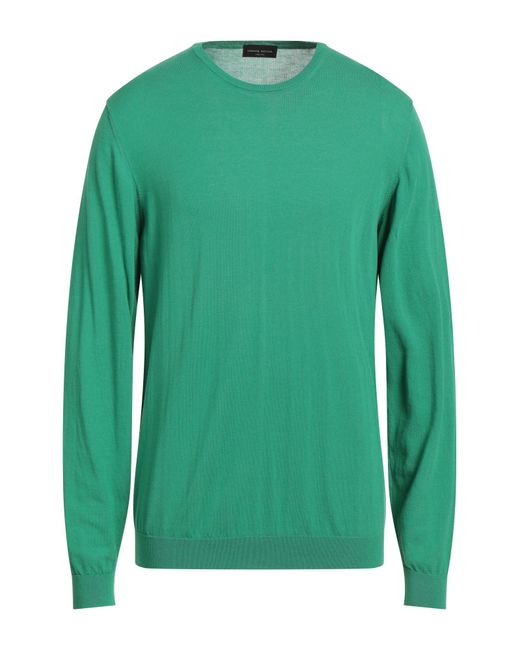 Roberto Collina Sweater in Green for Men | Lyst