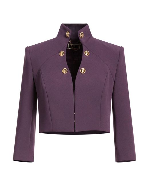 Elisabetta Franchi Purple Jacket