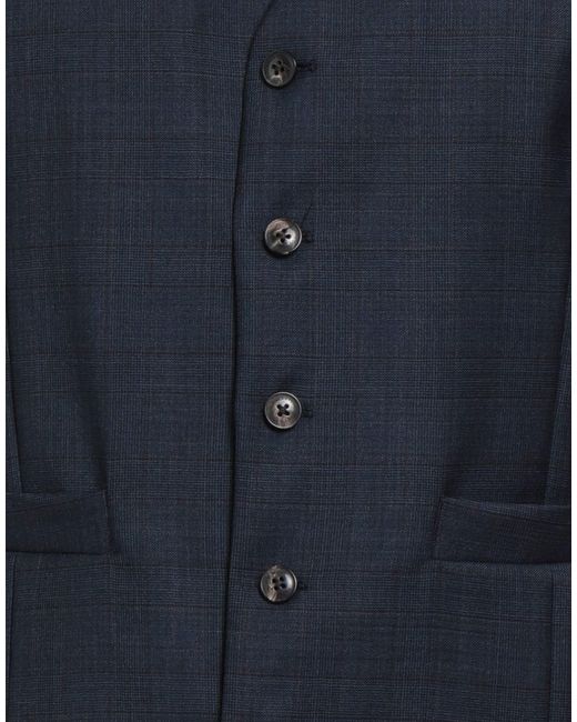Hackett Blue Tailored Vests for men