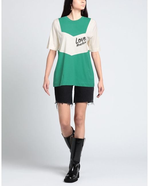 Love Moschino Green T-shirt