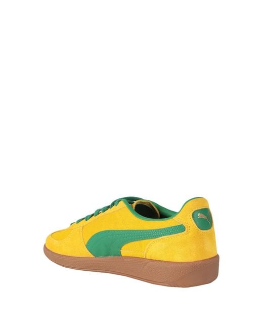 PUMA Yellow Trainers for men