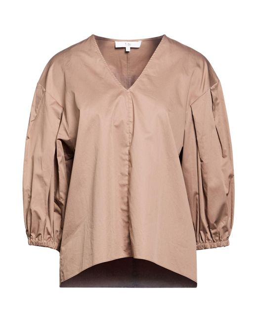 Tibi Natural Top