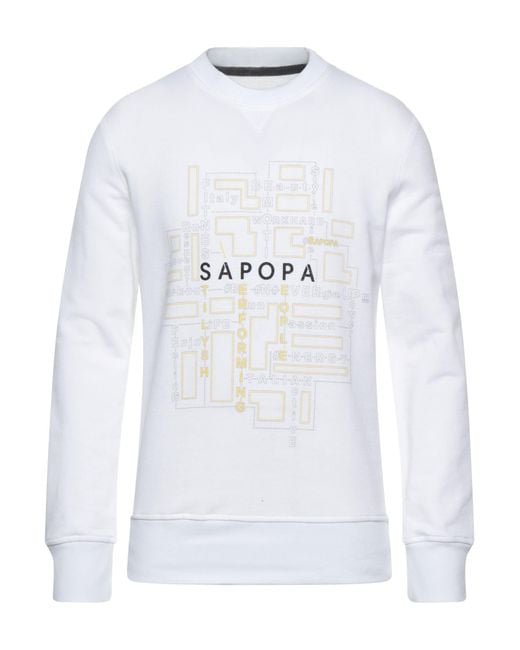 Sàpopa Sweatshirt in White für Herren
