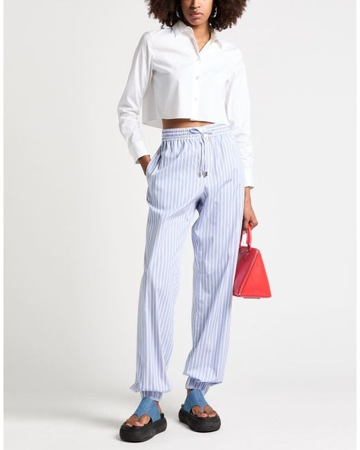 The Attico Blue Sky Pants Cotton