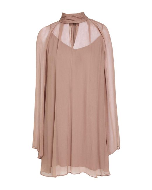 Staud Pink Mini Dress