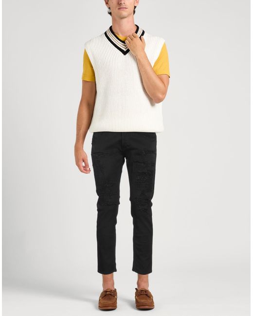 Dondup Black Jeans for men