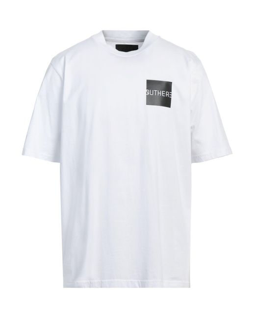 OUTHERE T-shirt in White for Men | Lyst