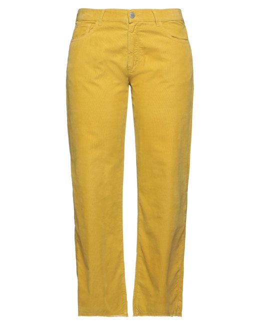 Massimo Alba Yellow Pants