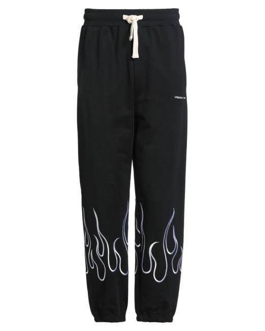 Vision Of Super Black Pants Cotton for men