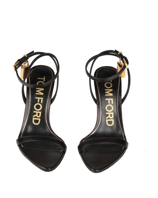 Tom Ford Black Sandals