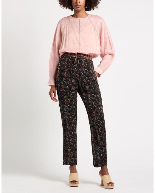 Isabel Marant Gray Pants Silk