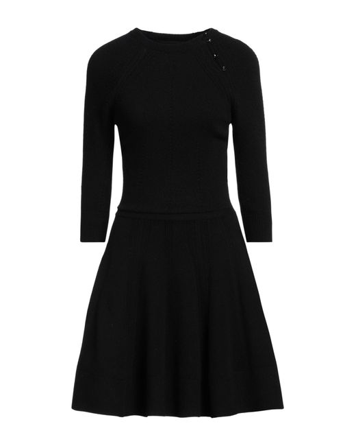Ermanno Scervino Black Mini-Kleid