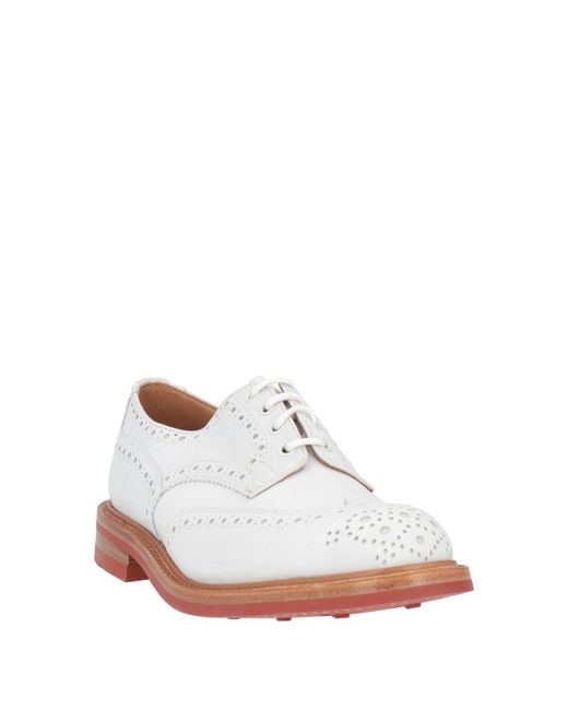 Tricker's Schnürschuh in White für Herren
