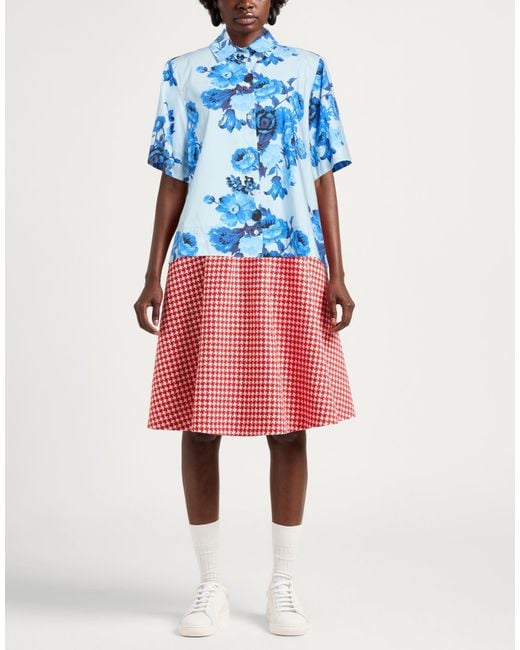 P.A.R.O.S.H. Blue Shirt Cotton