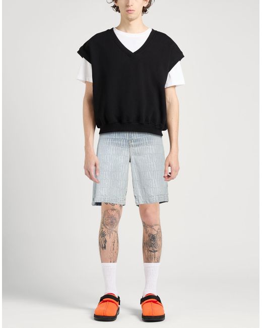 Amiri Blue Denim Shorts for men