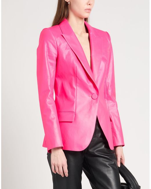 Jitrois Pink Fuchsia Blazer Lambskin