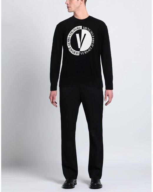 Versace Jeans Couture Black Jumper for men