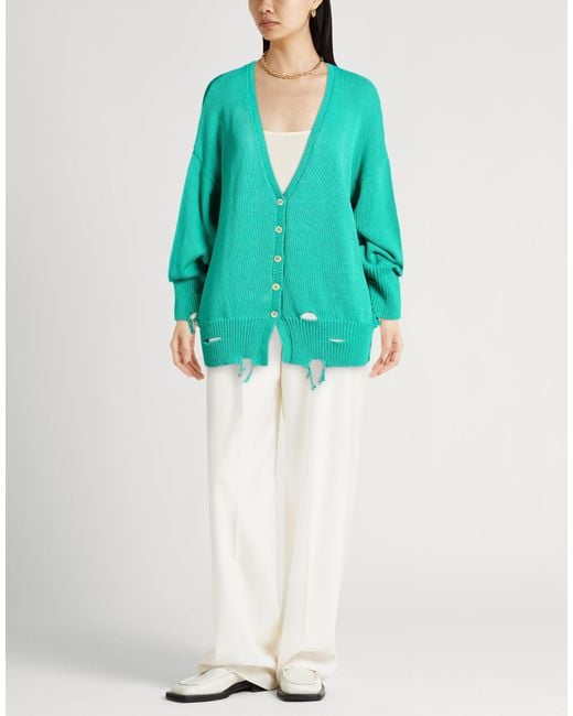 Jucca Blue Cardigan Cotton