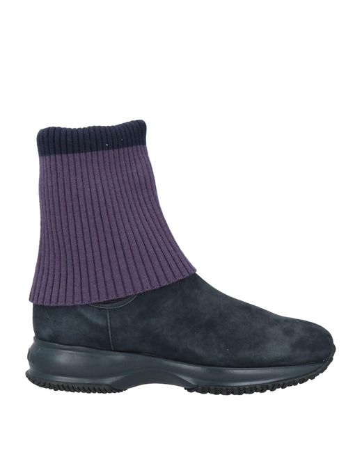 Botines de caña alta Hogan de color Blue