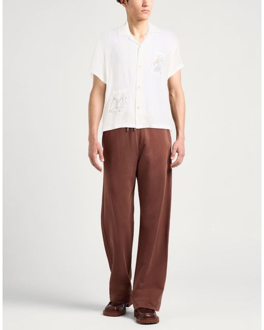 Camisa Bode de hombre de color White
