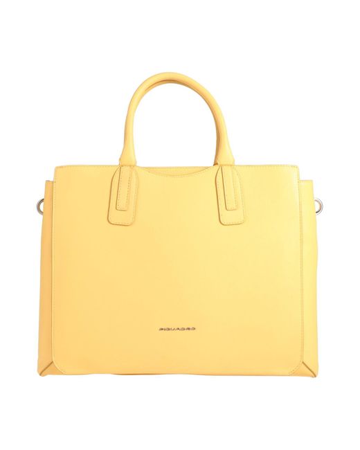 Borsa A Mano di Piquadro in Yellow