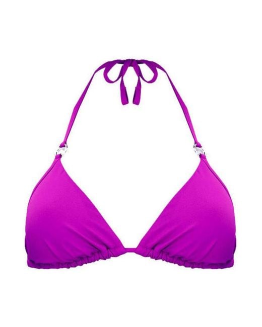 Top de bikini Liu Jo de color Purple