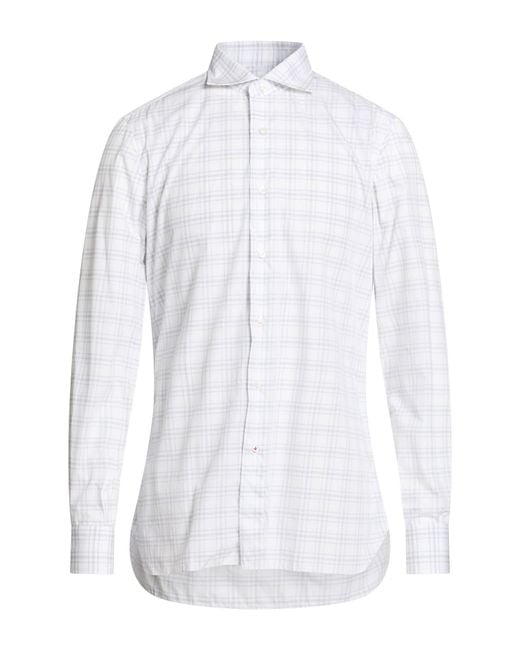 Isaia White Shirt for men