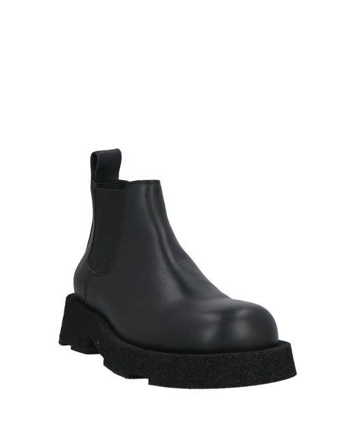 Mattia Capezzani Black Ankle Boots for men