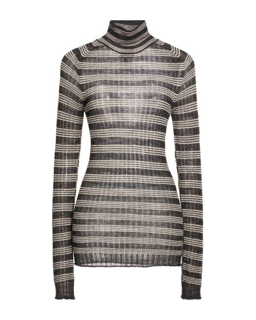 Alysi Gray Turtlenecks
