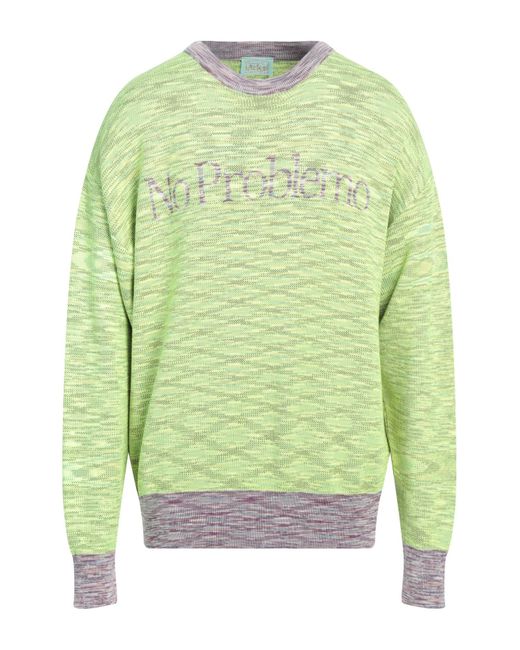 Aries Green Sweater for men