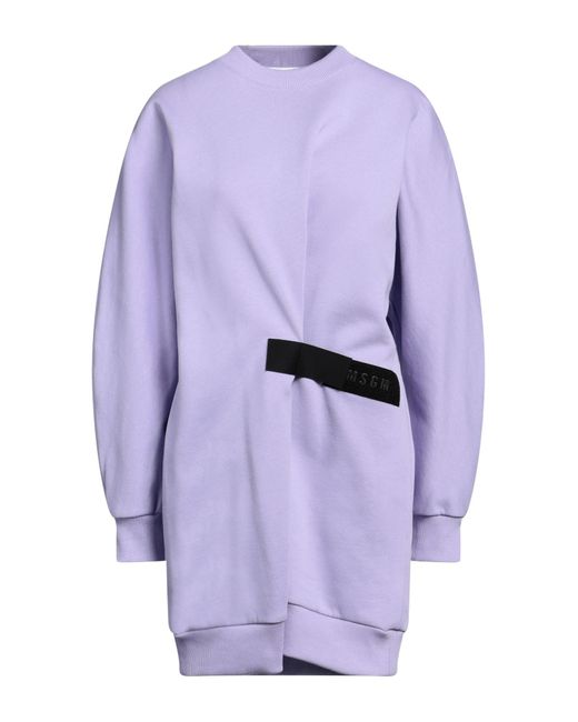 MSGM Purple Mini-Kleid
