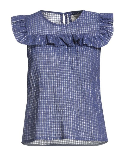 Top ALESSIA SANTI en coloris Blue