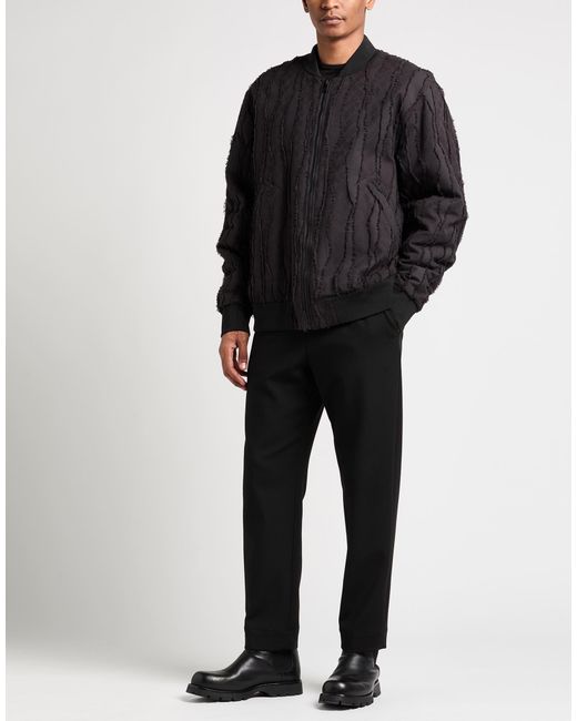 MSGM Black Jacket Cotton for men