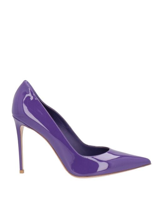 Le Silla Purple Pumps
