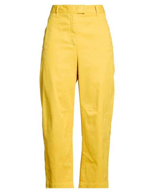 A.b Yellow Pants Cotton, Elastane
