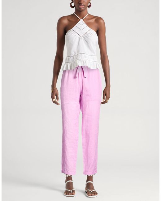 Boss Pink Pants Ramie