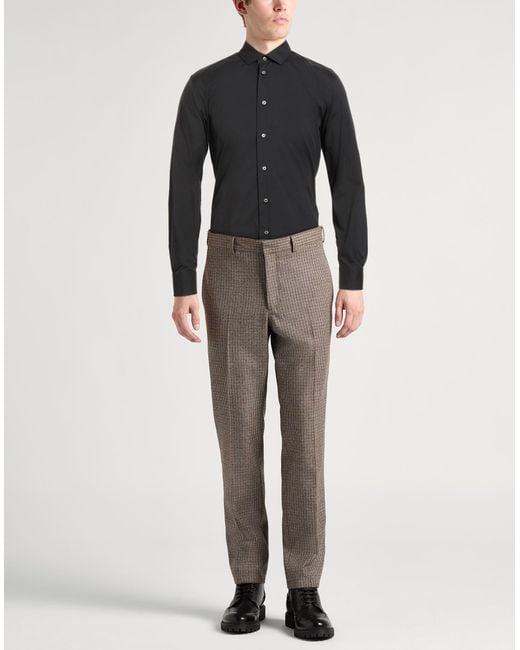 Brian Dales Black Shirt Cotton for men