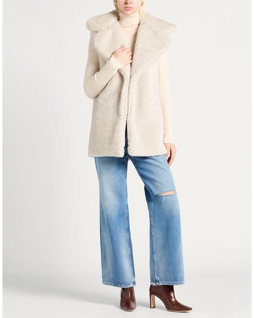 Gaelle Paris Natural Shearling & Teddy