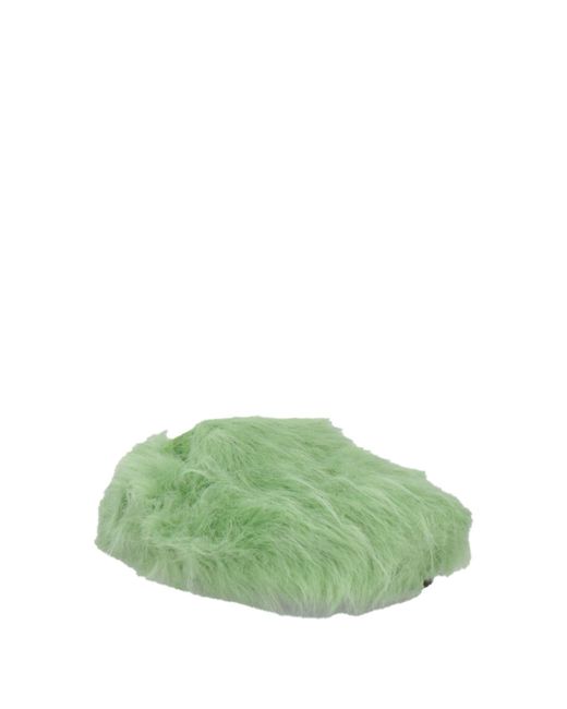 MSGM Green Mules & Clogs