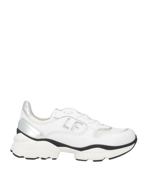 La Fille Des Fleurs White Sneakers