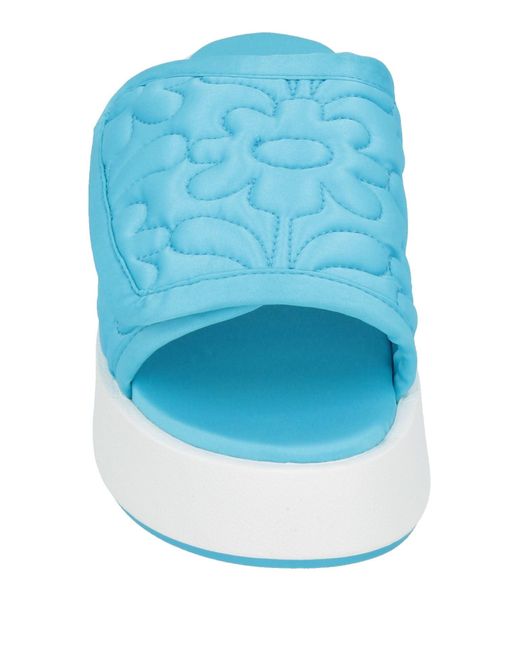 Ash Blue Sandals Textile Fibers