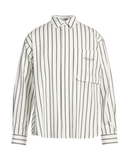 Dior White Shirt Cotton, Polyester for men