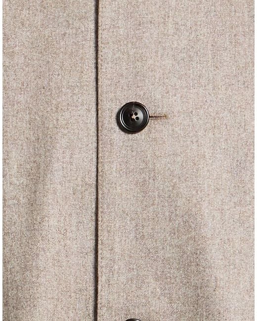 Zegna Brown Jacket Wool for men