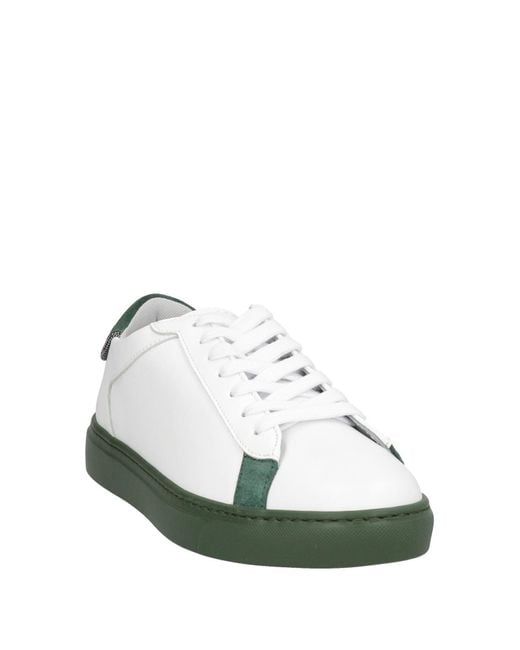 Fabiana Filippi Green Sneakers Leather