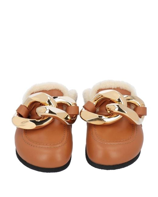 J.W. Anderson Brown Mules & Clogs