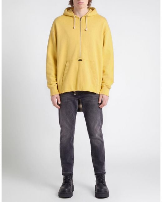 Undercover Yellow Ism Sweatshirt Cotton for men